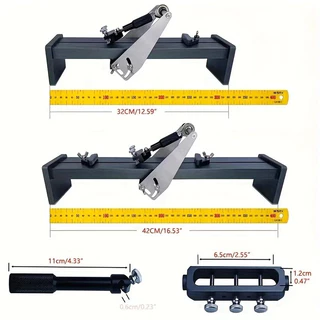 1 ชุดมีด Sharpening กรอบสําหรับกรรไกร Planer Chisel Professional มุม Sharpener Whetstone เครื่องบด Sharpening เครื่องมือ