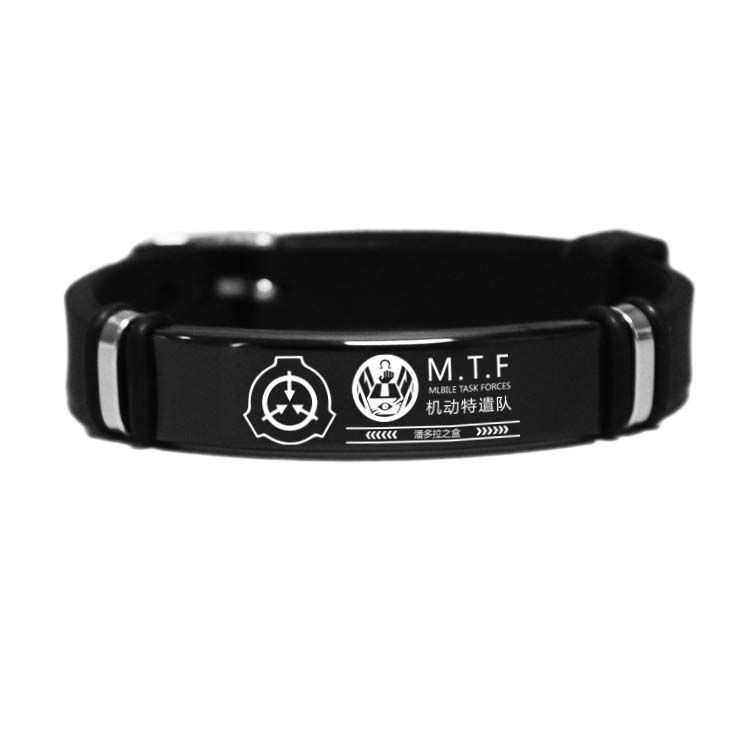 JUA Mobile Task Force Peripheral Foundation Bracelet SCP Nine-tailed fox anime-themed men's accessor