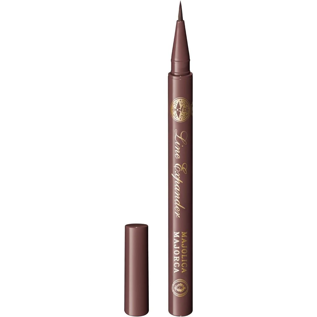 แท้ MAJOLICA MAJORCA Eyeliner Line Expander BR713 Pink Bulb ชนิดลิควิด ล้างออกยากแม้ลูบไล้ ก