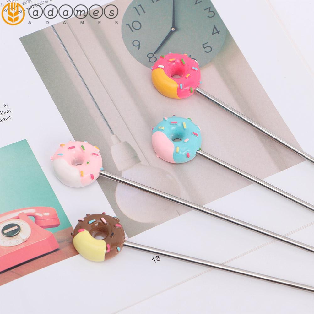 ADAMES กวน Stick ผสมห้องครัว Agitator Stirrer Donut Shape Party Drink Mixer