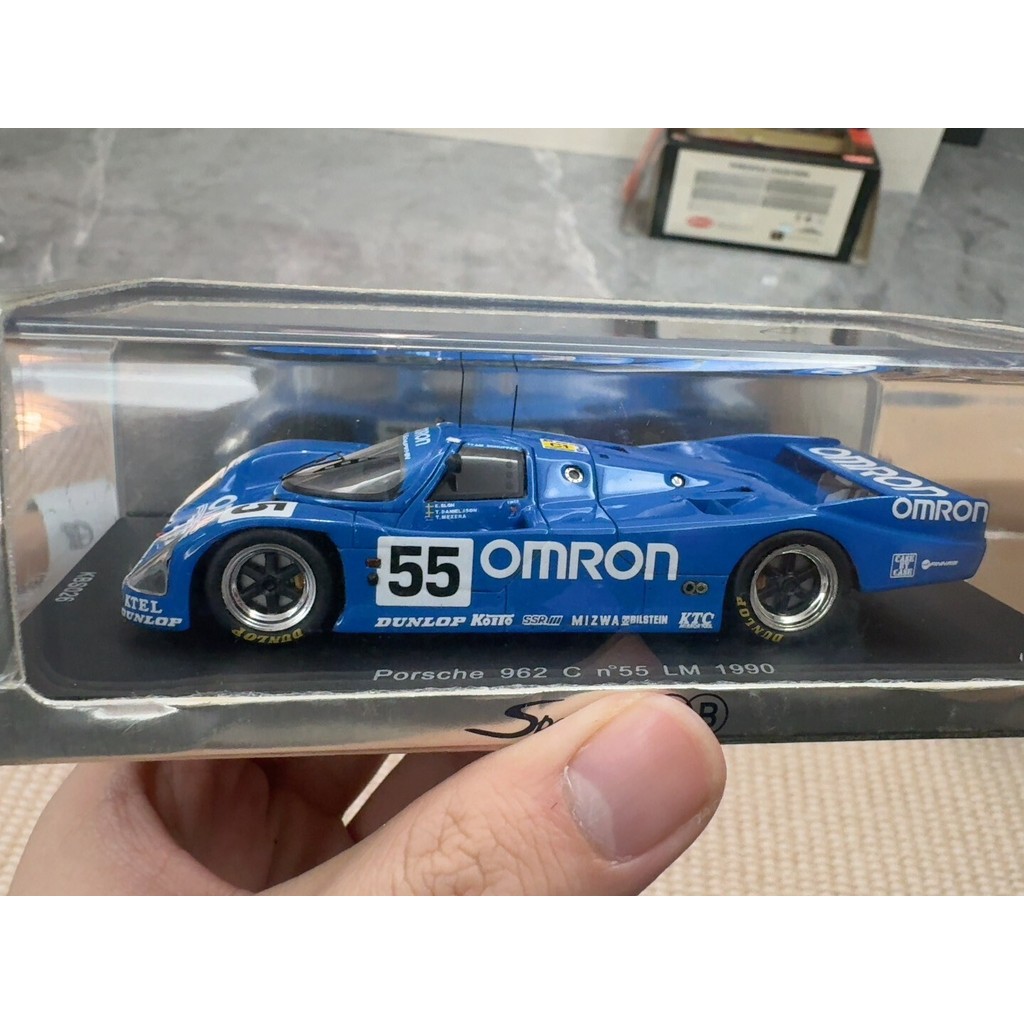 [สต๊อกพร้อม ติดต่อหากคุณมีคําถามใดๆ] 1/43 SPARK porsche porsche 962C 19
