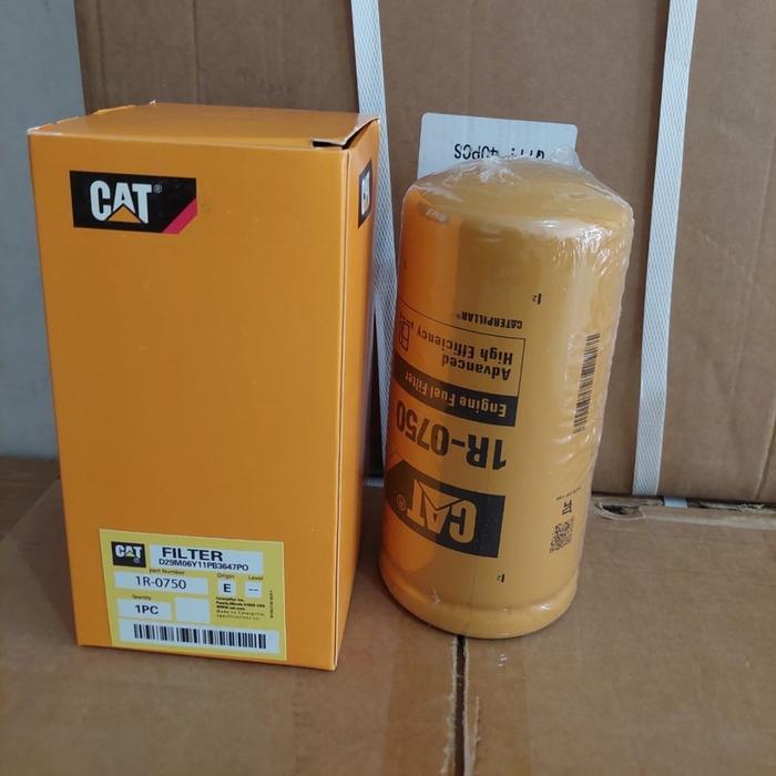 กรองน้ํามันเชื้อเพลิง 1R-0750 กรองน้ํามันเครื่อง 1R0750 กรองดีเซล 1R 0750 สี
