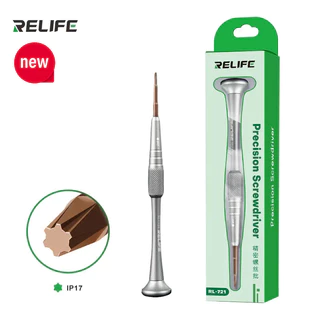 ไขควงแม่นยำ Relife RL-721 ไขควงซ่อมมือถือ ไขควงหัวแม่เหล็ก แบริ่งหมุน 360 องศา ด้ามจับกันลื่น จับถนัดมือ ชุดไขควงจิ๋ว
