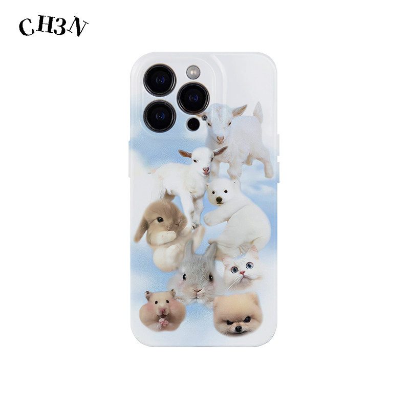 CH3N · Toffee Paradise เหมาะสําหรับ iPhone17promax เคสโทรศัพท์ Art Film Soft Case 16e Apple Niche Mi