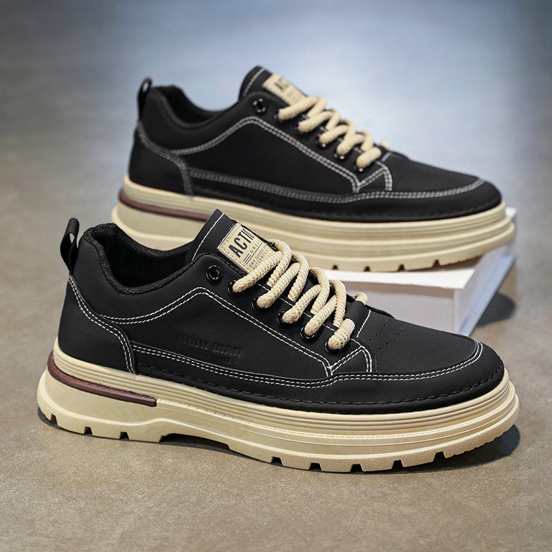 Style Low-Top Mens Casual Shoes Mens Shoes Outdoor Overalls Shoes