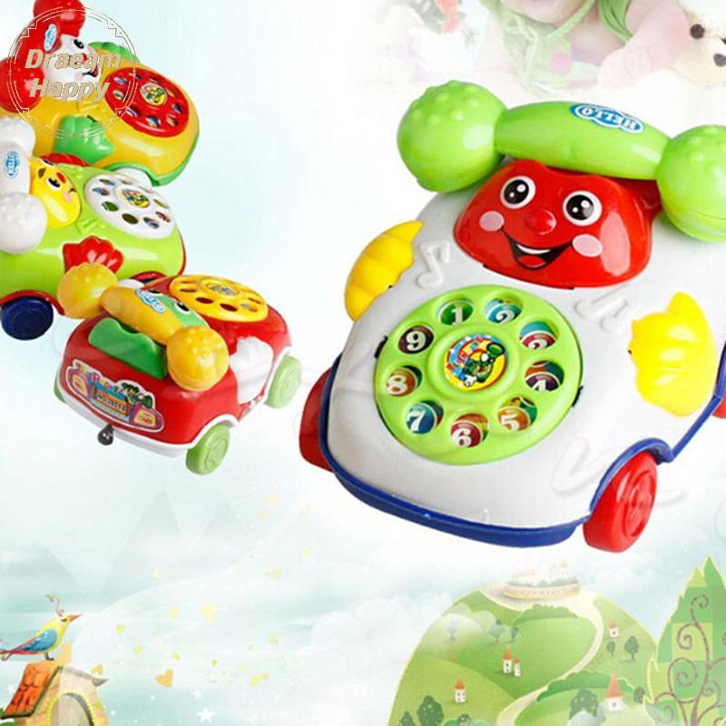 DH 1Pc ของเล่นเด็กเพลงการ์ตูนโทรศัพท์การศึกษาพัฒนาการของเล่นเด็กของขวัญ TH