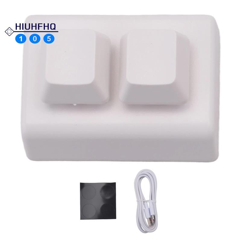 Hiuhfhq1062 คีย์มาโครการเขียนโปรแกรมคีย์บอร์ด RGB Mini คีย์บอร์ดสําหรับเล่นเกมวาดสวิตช์สีแดงแป้นพิมพ