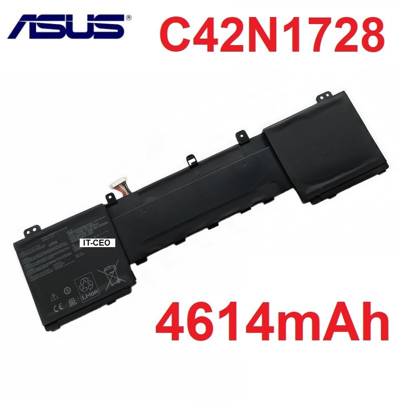 แบตเตอรี่ ASUS C42N1728 ZenBook Pro UX580 UX580G UX580GD UX580GE UX550 UX550G UX550GD UX550GDX UX550