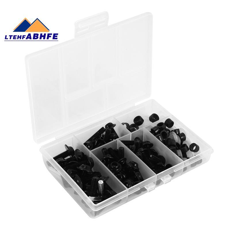 [ขายร้อน L]158PCS Universal รถจักรยานยนต์ Fairing สกรูชุดถั่ว Moto Body Work Bolts สําหรับ YZF R1 R6