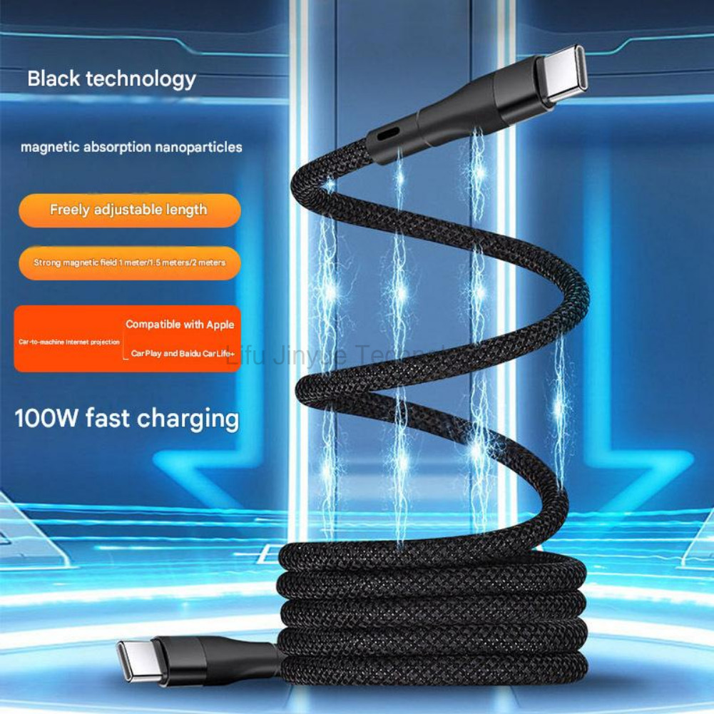 ใหม่ Type-C แม่เหล็กแบบพกพา Fast-สายชาร์จเหมาะสําหรับ Samsung S25FE S24FE S25Ultra S24Ultra S26Ultra