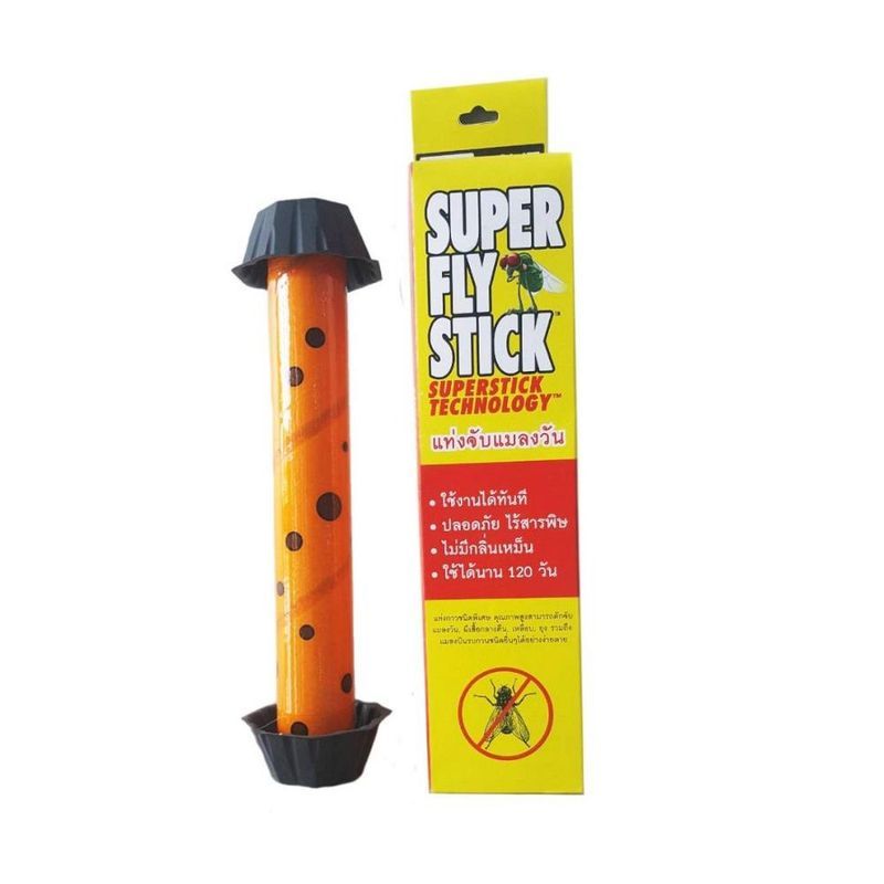 DERMOVE แท่งจับแมลงวัน รุ่น SUPER FLY STICK