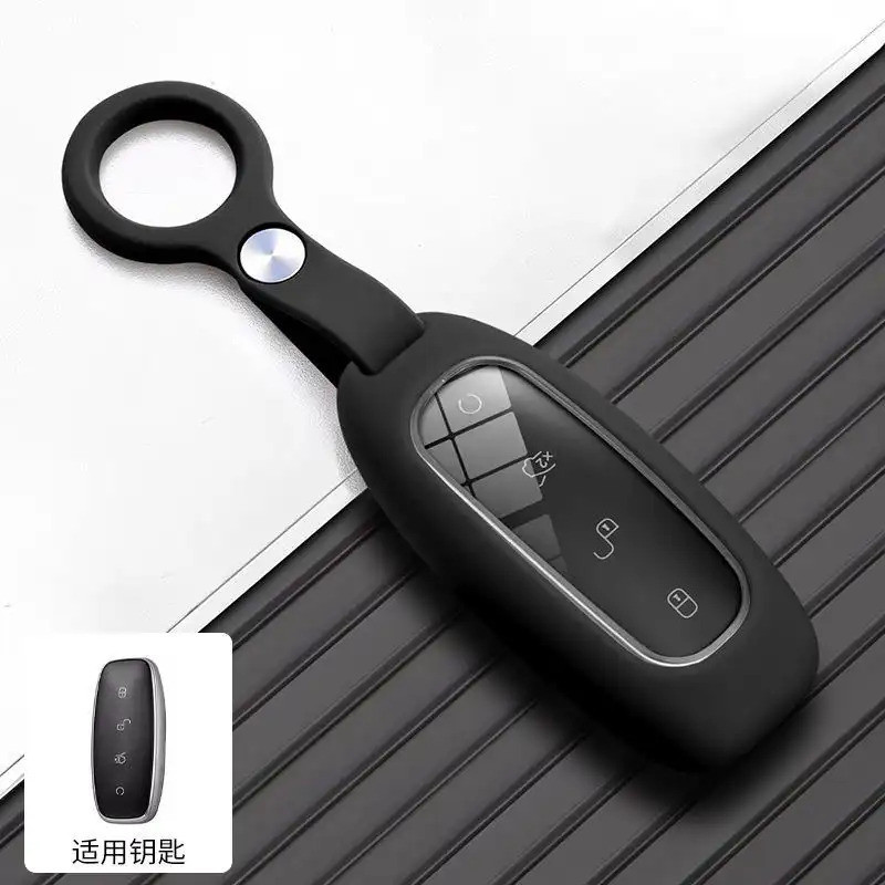 BYD Denza ซิลิโคนกุญแจรถ Auto Key สําหรับ Denza D9 MPV DAENZA D9 EV 2024-2025
