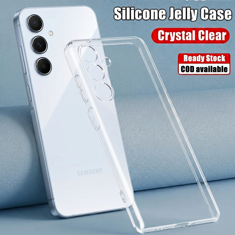 สําหรับ Samsung Galaxy A25 6.5 นิ้ว SM-A256E A256B A256U A256U1 Slim Soft Clear Silicon ยาง Scratch-