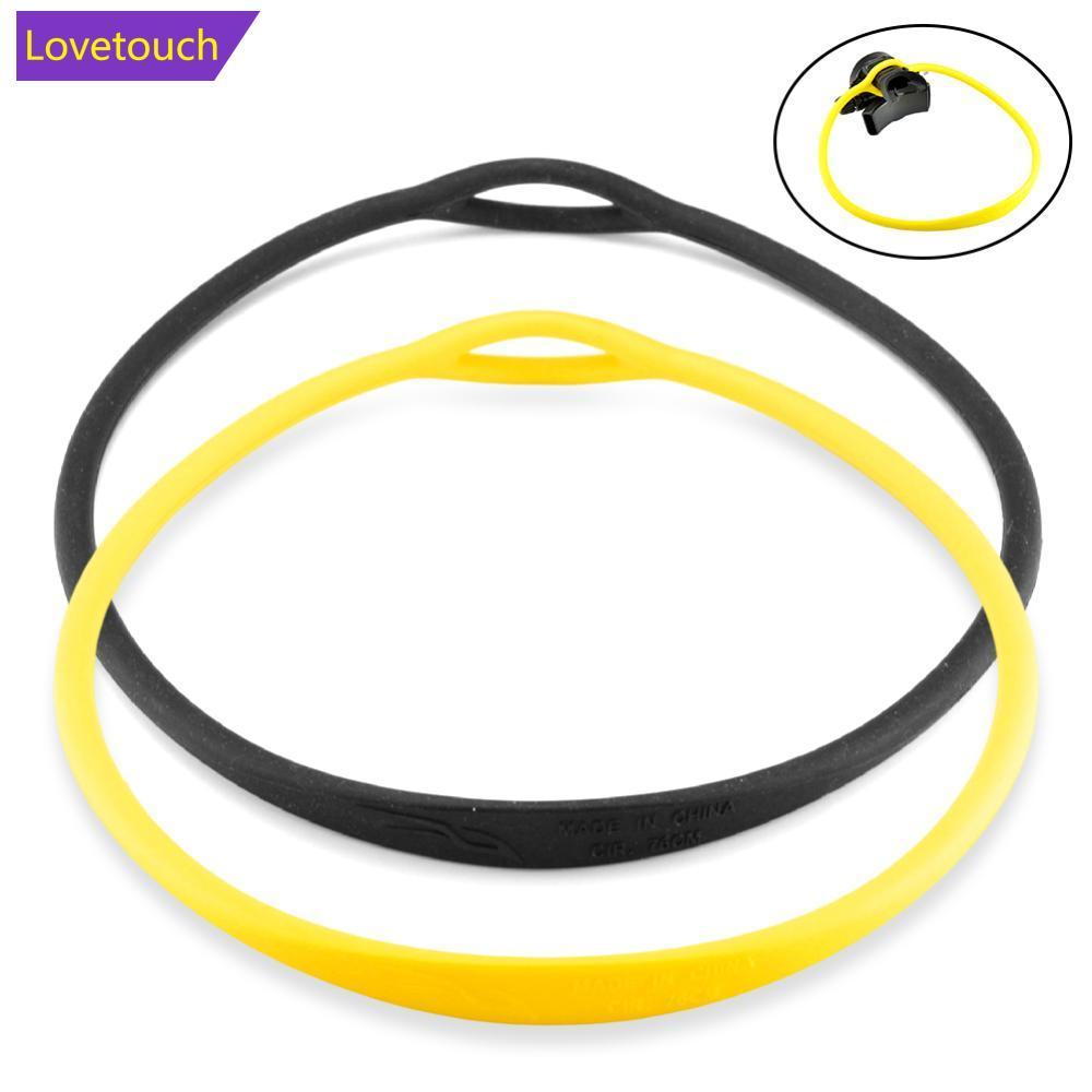 LOVETOUCH ดําน้ําสร้อยคอซิลิโคน Mouthpiece Regulator สร้อยคอแหวน Octopus ผู้ถือซิลิโคนสําหรับใต้น้ํา