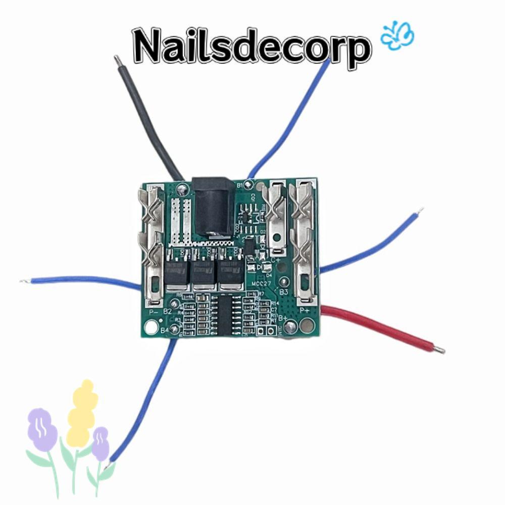 NAILS บอร์ดป้องกันการชาร์จแบตเตอรี่, 18/21V 20A 5S BMS, แพ็ควงจรป้องกัน Li-Ion แบตเตอรี่ลิเธียมแพ็คป