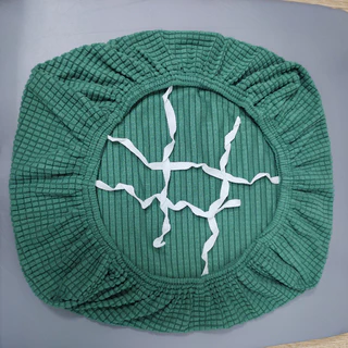 ปลอกเบาะเก้าอี้ ความยาว/ความกว้าง 30-48 ซม. ผ้าจักเวฟเฟิลลาย Jacquard ผ้าคลุมเก้าอี้สำนักงาน