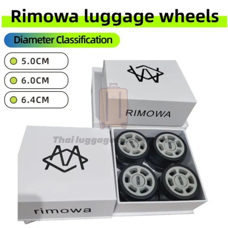 [Rzhmeng] ล้อเปลี่ยนล้อกระเป๋าเดินทางสําหรับ rimowa/rimowwa อุปกรณ์เสริมพร้อมสกรูเครื่องมือ [ไม่มีกล่องของขวัญ]