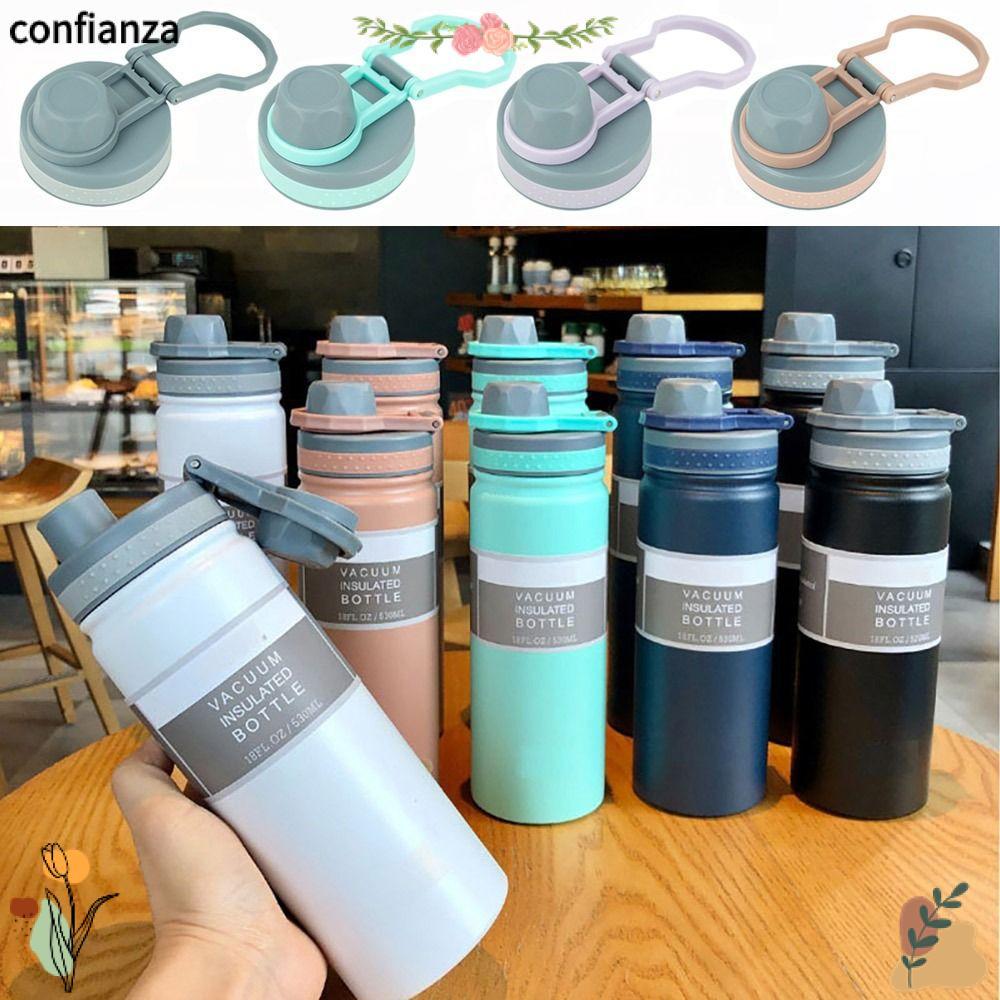 CONFIANZA 1 ชิ้นถ้วย, Splash Proof PVC ขวด, Universal TS-8706B/TS-8709B พร้อมแหวนซีล 530ml/750ml ปิด