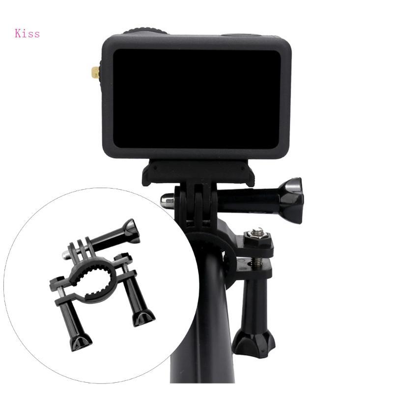Kiss Bike Rig Roll Bar Mount Action Camera Handlebar Clamp Mount สําหรับติดตั้งที่ปลอดภัย