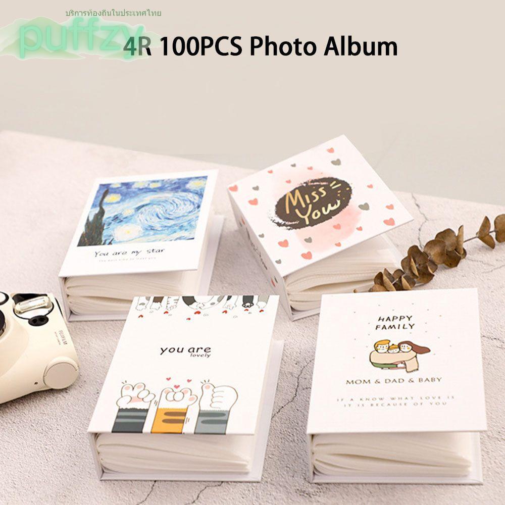PUFFZY อัลบั้มรูป 4R, คอลเลกชันอัลบั้ม 100 ชิ้นหลากสีการ์ตูน, อัลบั้มรูปการ์ตูน PVC