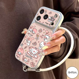เคสเปลี่ยนสีหนัง ลายเมโลดี้และแกะ น่ารัก สไตล์ฮิต เข้ากันได้กับIPhone 13 17 air 14 11 16 12 15 Pro Max 14 16 15 Plus