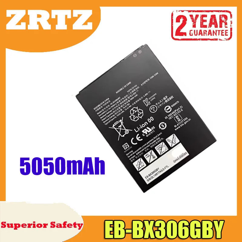 ใหม่ ZRTZ EB-BX306GBY 5050mAh แบตเตอรี่สําหรับ Samsung Galaxy Tab Active 5 Wifi X300/Tab Active 5 5G