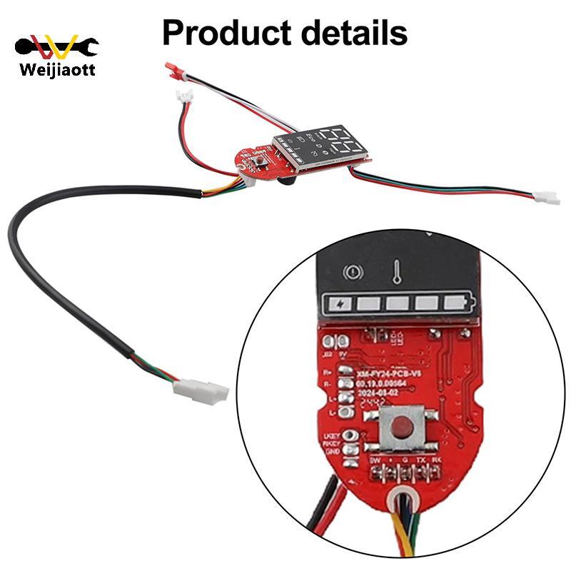 [Wjt] สําหรับ M365/Pro ตัวควบคุมสกู๊ตเตอร์ไฟฟ้า 36V 350W ตัวควบคุมสกู๊ตเตอร์จอแสดงผล LCD ดิจิตอลอุปกรณ์เสริมสกู๊ตเตอร์ [ขายร้อน]