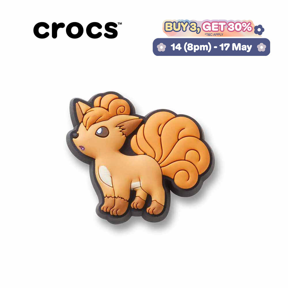 CROCS จระเข้ โปเกมอน Vulpix Jibbitz