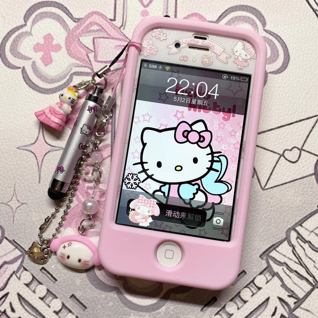 มือสอง Apple 5 Apple 4 Apple 4s โทรศัพท์มือถือนักเรียนราคาถูกเครื่องสํารอง iPhone4S สมาร์ทคอนโซลเกมค