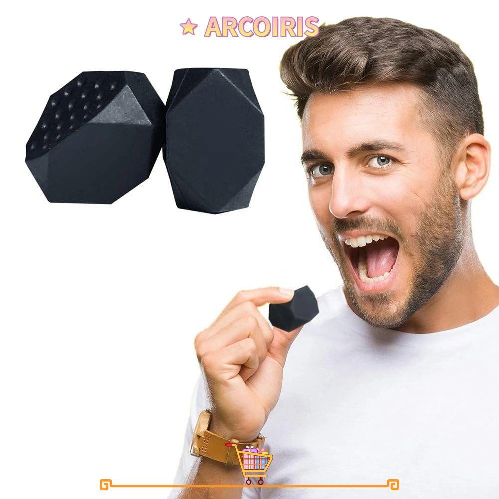 ARCOIRIS Jaw Exerciser, แบบพกพา 40/50/60Lbs Redefine Jawline Trainer, Facial Trainer Anti-stress Fac