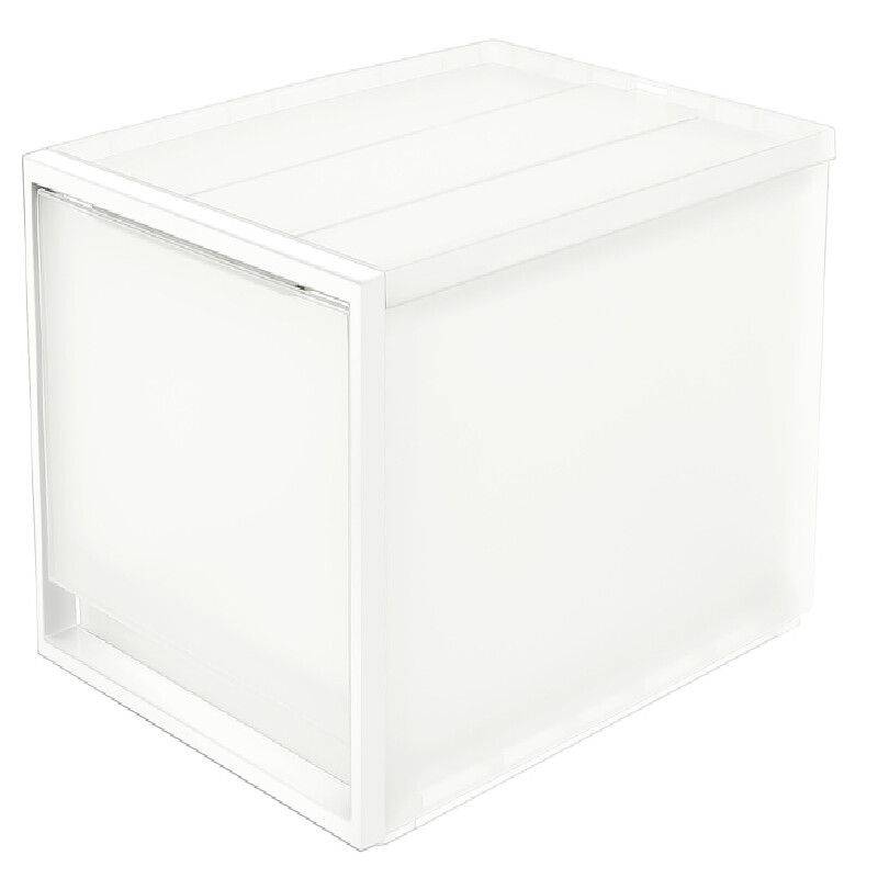 JCJ กล่องลิ้นชัก รุ่น Modular No.2542 สีขาว ขนาด 34.5 x 45.5 x 24.5 ซม.