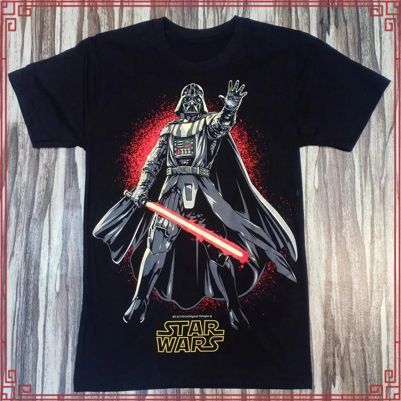 BT 65 Star Wars Kylo Ren เสื้อยืด สีดำ BT Black Timber T-Shirt ผ้าคอตตอน สกรีนลายแน่น S M L XL XXL