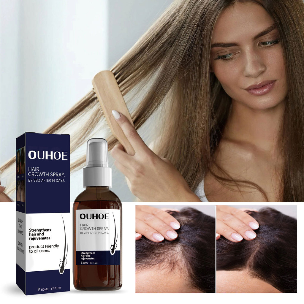 [คลังสินค้าพร้อม] OUHOE Hair Care Spray Strong Hair Moisturizing Hair Improving Dry Frizzy Hair Mois