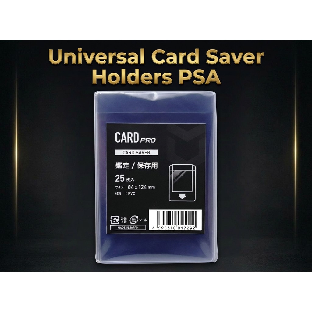 Universal Card Saver Holders for PSA and BGS Grading (Pack of 25)