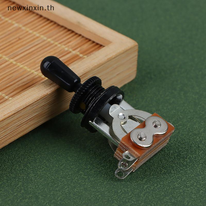 ^N^ 1 PC 3 Way Short Straight Guitar Toggle Switch Piup Selector With Brass Hat For Electric Guitars