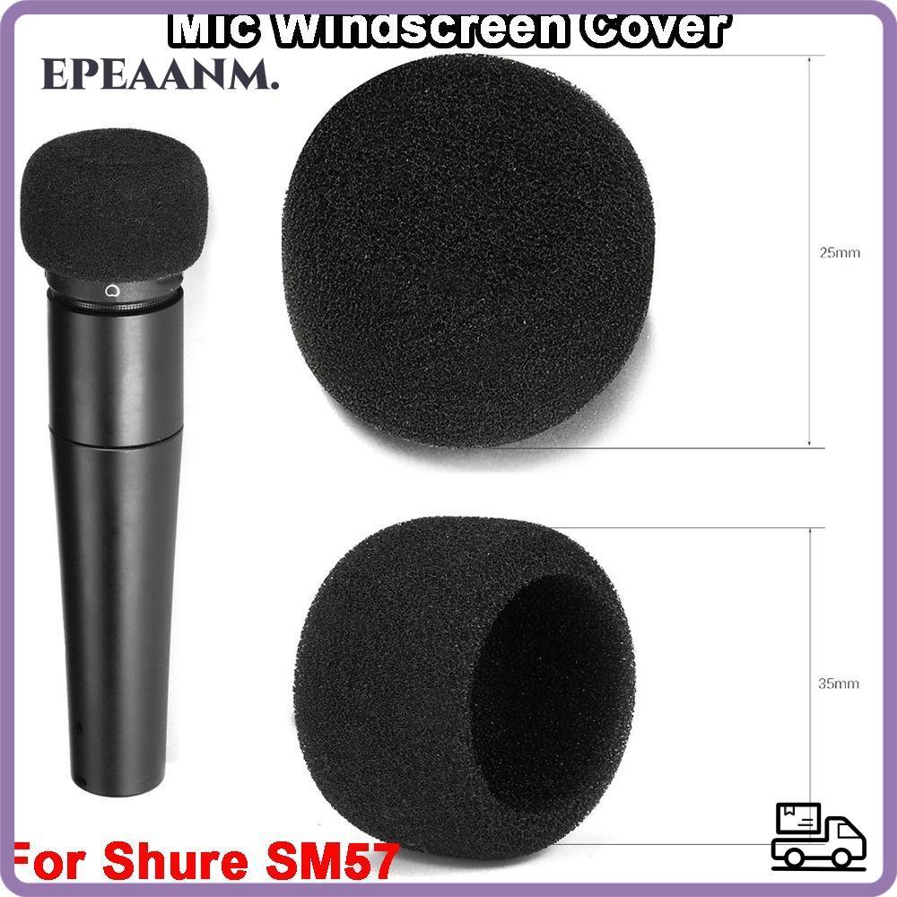 EPEAA ไมโครโฟน Pop Filter, Flocked ฟองน้ําโฟม Windproof Mic กระจก, Professional เปลี่ยนไมโครโฟนสําหร