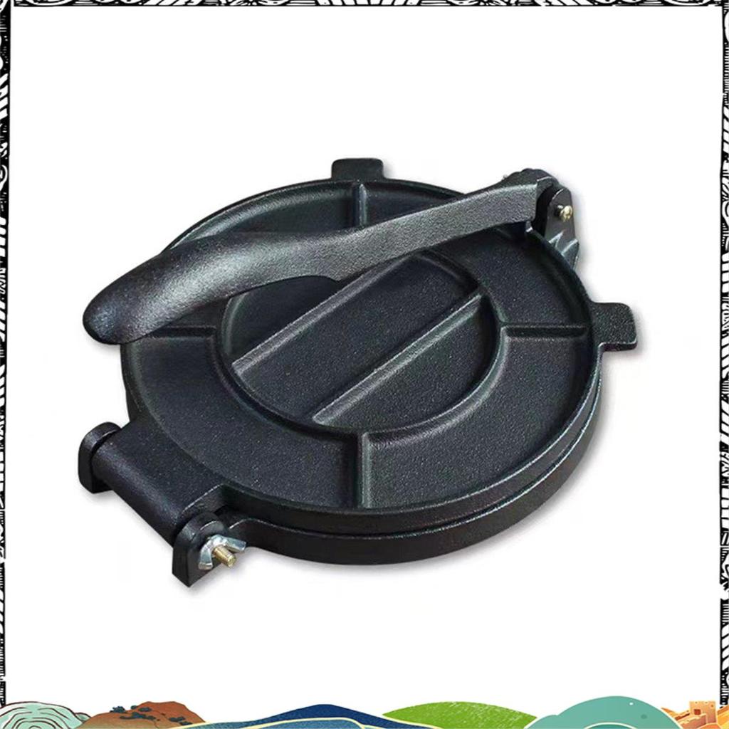Super Cast Iron Tortililla Press 8 นิ้วกดและ Tortilla Maker กด Heavy Duty Tortilla กดเหล็กหล่อ Prens