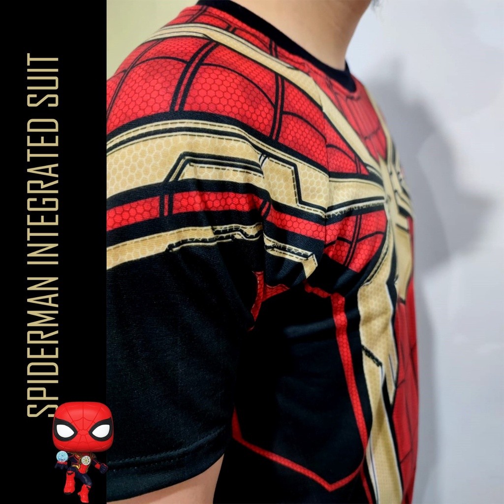 SG2 Spiderman INTEGRATED SUIT NOWAY HOME เสื้อยืดและผู้ใหญ่
