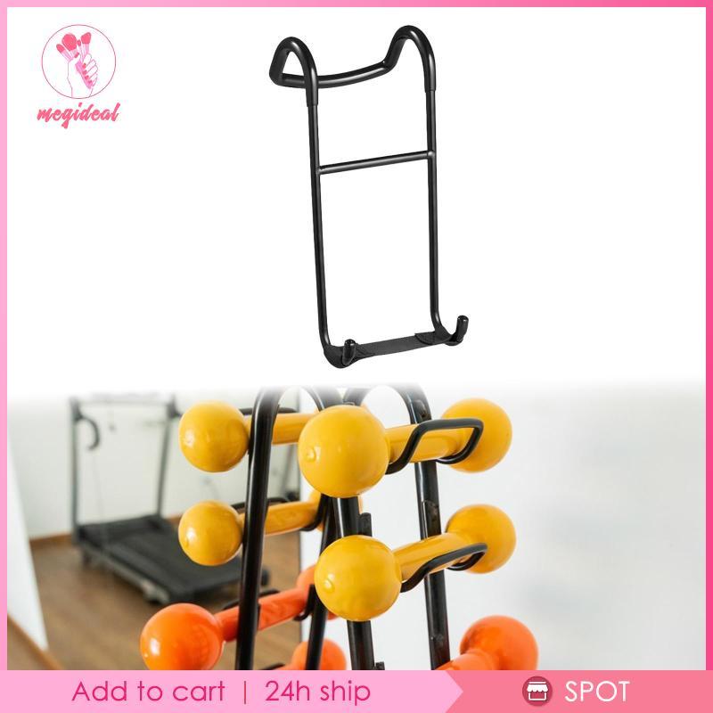 [MEGIDEAL] Dumbbell Spotter Hook for Bench Press Dumbbell Rack Sturdy Practical Hanger for Beginner 
