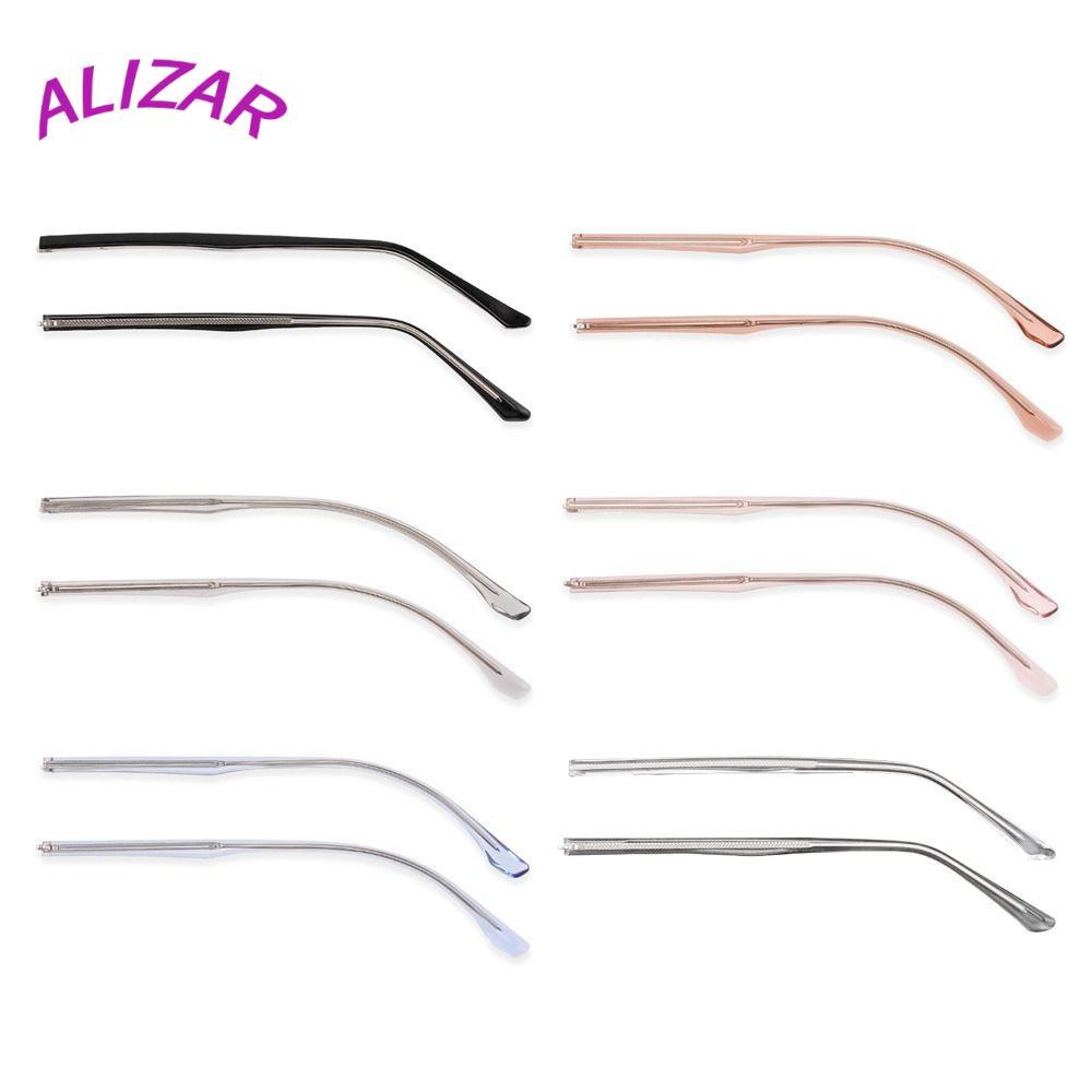 อะไหล่แว่นตา ALIZAR ขาแว่นต้านทานการลื่นไถล ฟันแบน คุณภาพสูง เพื่อการซ่อมแซมและปรับแต่งแว่นตากันแดดน่าใช้งาน