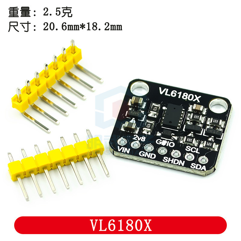 VL6180X เซ็นเซอร์ระยะใกล้การตรวจจับช่วงออปติคัลเซนเซอร์แสงโดยรอบคณะกรรมการการพัฒนาการระบุท่าทาง