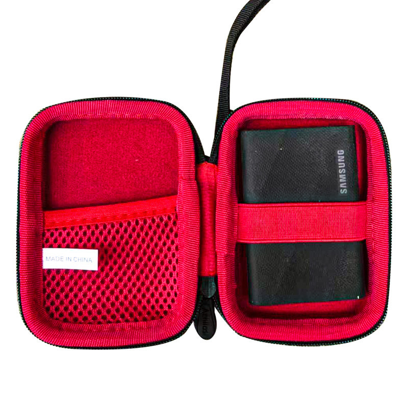 เหมาะสําหรับ Samsung T9 Solid State Mobile Hard Drive Storage Bag T7Shield Mobile Solid State Drive 