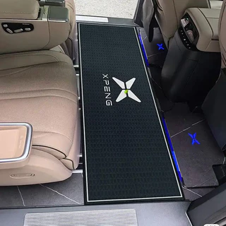 XPENG X9 กลางแถวเสื่อเท้าสองแถวเสื่อกันลื่นภายในพรมอุปกรณ์ตกแต่งภายใน