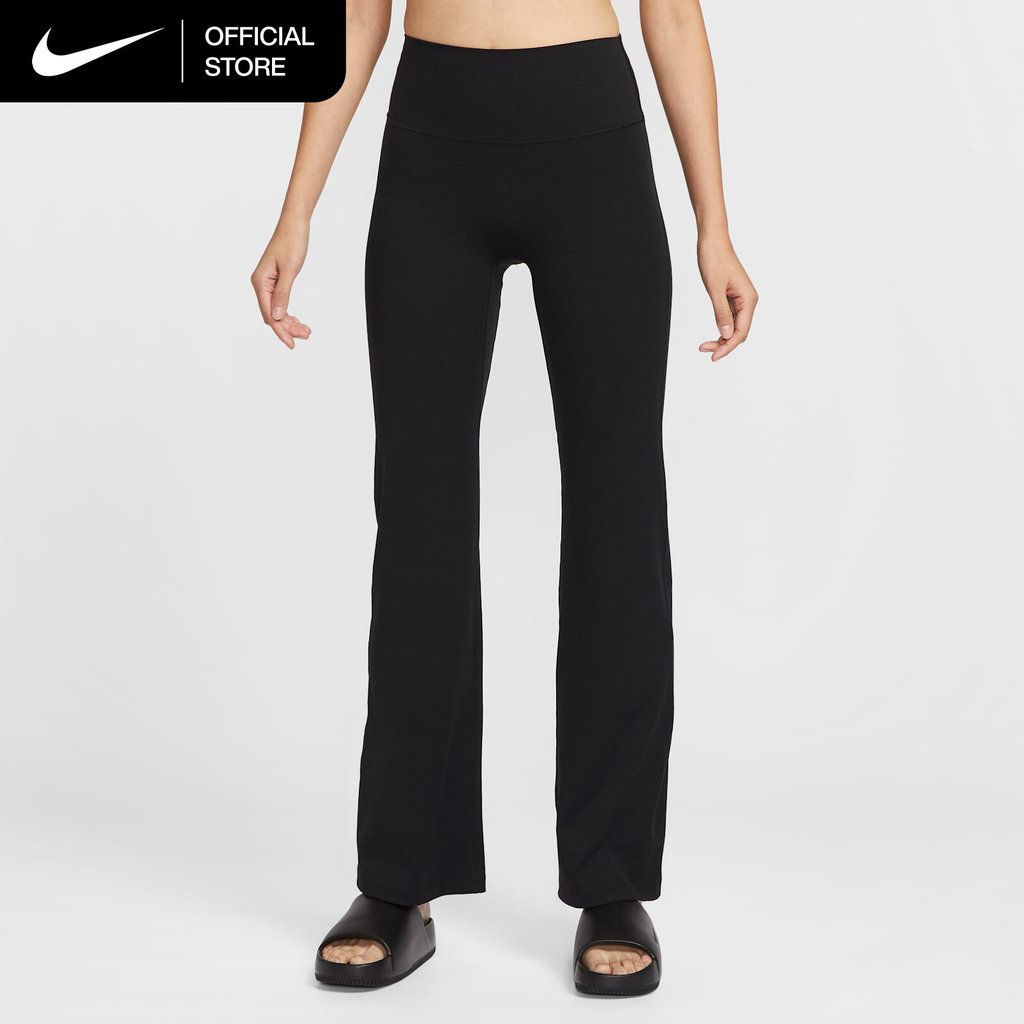 Nike Women's Zenvy High-Waisted Flared with No Front Seam Pants - Black [II5224-010]