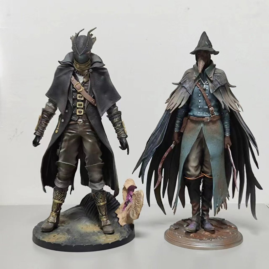 M Merchanded Model Game 1 Static 7 Pills Great Curse Blood Crow Hunter Blood รูปปั้น Hunter Feather 
