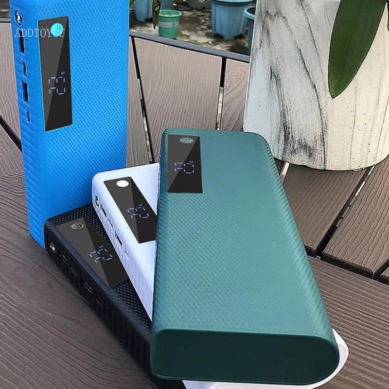 3C เคส Powerbank แบบโมดูลาร์ถือ 5 ชิ้น 20650 แบตเตอรี่การก่อสร้างพลาสติกสําหรับติดตั้งง่ายและกิจกรรม