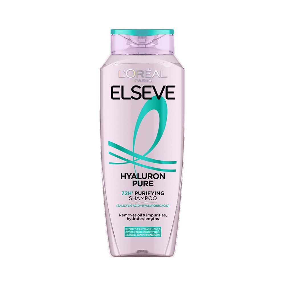 ลอรีอัล เอลแซฟ แชมพู ไฮยาลูรอนเพียว 280 มล. LOREAL ELSEVE HYALURON PURE SHAMPOO 280 ML.