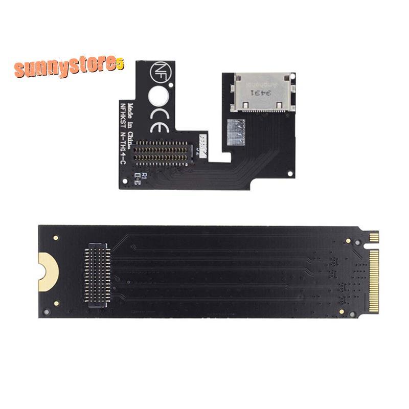 PCI-E 3.0 M.2 M-Key to Oculink SFF-8612 SFF-8611 อะแดปเตอร์โฮสต์สําหรับ ThinkBook 14+ กราฟิกการ์ดภาย