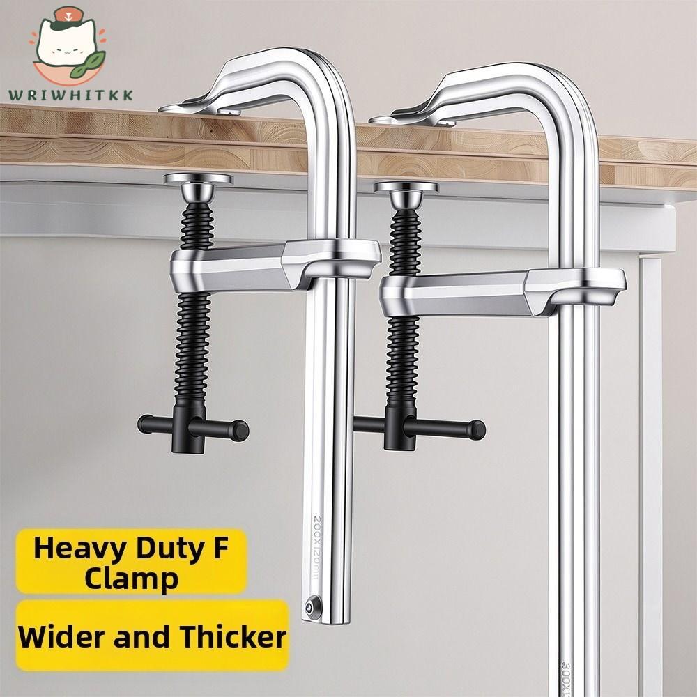 WRIWHITKK แคลมป์คลิปบาร์, แคลมป์ DIY F ความแข็งแรงสูง, แคลมป์ฮาร์ดแวร์สําหรับงานหนักแบบพกพา เครื่องมือมือ