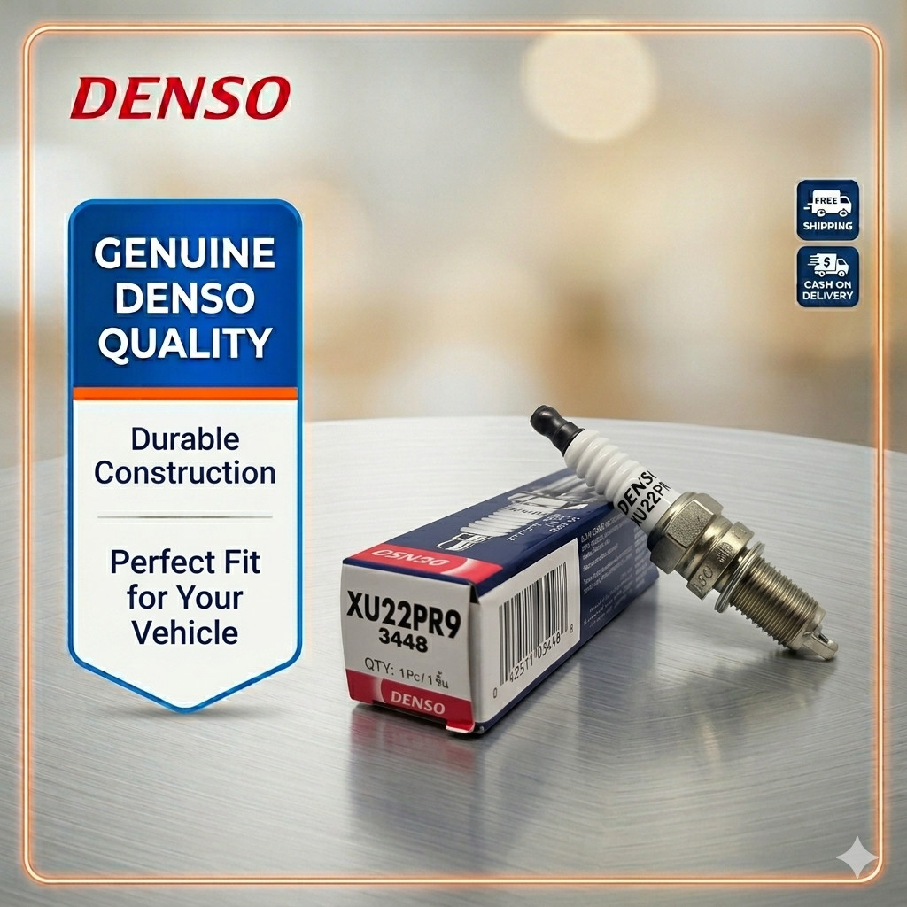 หัวเทียนรถยนต์นิกเกิล DENSO XU22PR9